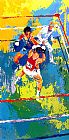 Boxing Paintings - Olympic Boxing Moscow 1980 by Leroy Neiman